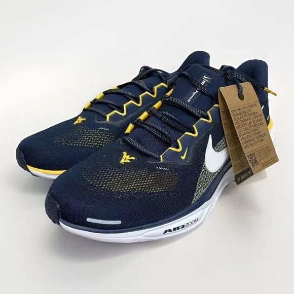 Nike Air Zoom Pegasus 41 West Virginia Mountaineers Shoes FZ5153-400 Men Size 13