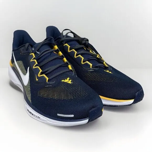 Nike Air Zoom Pegasus 41 West Virginia Mountaineers Shoes FZ5153-400 Men Size 13
