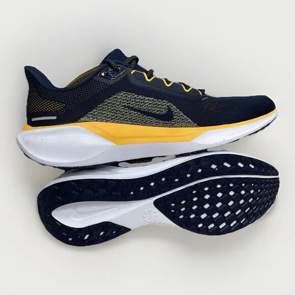 Nike Air Zoom Pegasus 41 West Virginia Mountaineers Shoes FZ5153-400 Men Size 13