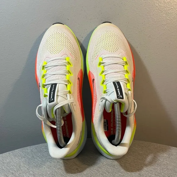 Nike Air Zoom Pegasus 41 White Crimson Volt Running Youth 7/Women 8.5 FN5041-100