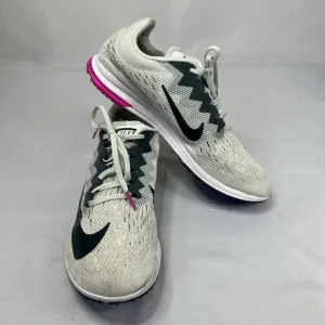 Nike Air Zoom Streak LT 4 Gray/fuschia 924514-005 Marathon Running Shoes US 8