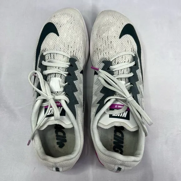 Nike Air Zoom Streak LT 4 Gray/fuschia 924514-005 Marathon Running Shoes US 8