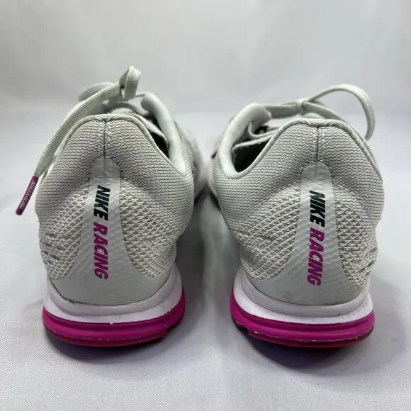 Nike Air Zoom Streak LT 4 Gray/fuschia 924514-005 Marathon Running Shoes US 8