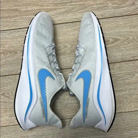 Nike Air Zoom Vomero 14 Gray and Blue Running Shoes Mens Size 15 CW 9020-006