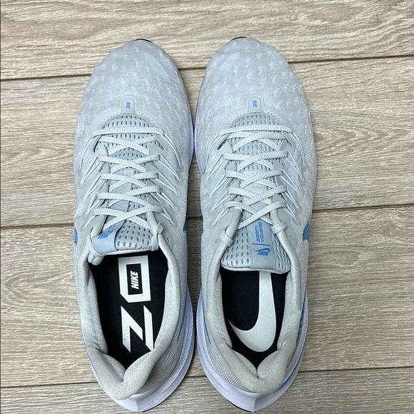 Nike Air Zoom Vomero 14 Gray and Blue Running Shoes Mens Size 15 CW 9020-006