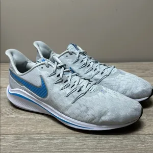 Nike Air Zoom Vomero 14 Gray and Blue Running Shoes Mens Size 15 CW 9020-006
