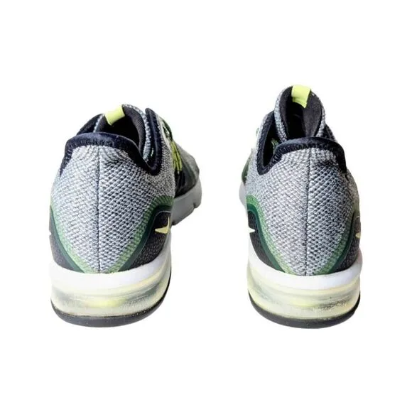 NIKE Air Max Sequent 3 'Cool Grey Volt' Running Shoes Size 10