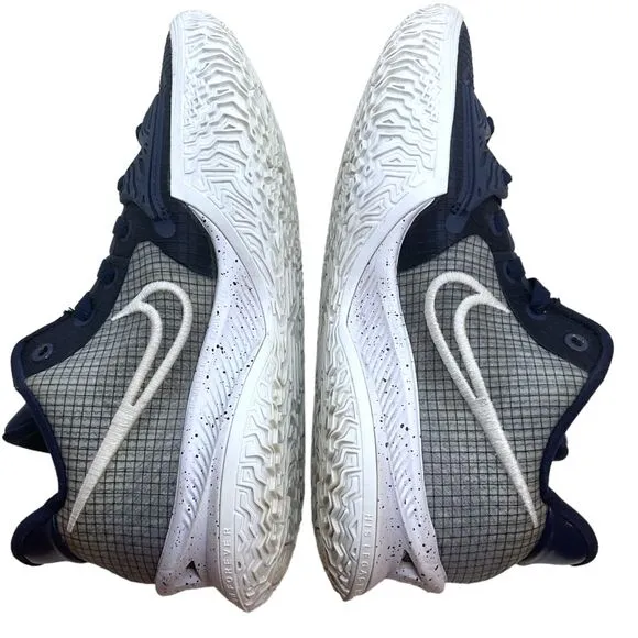 Nike Basketball Shoes Men's Kyrie 4 Size 7.5M Navy White Low NBA DM5041-402