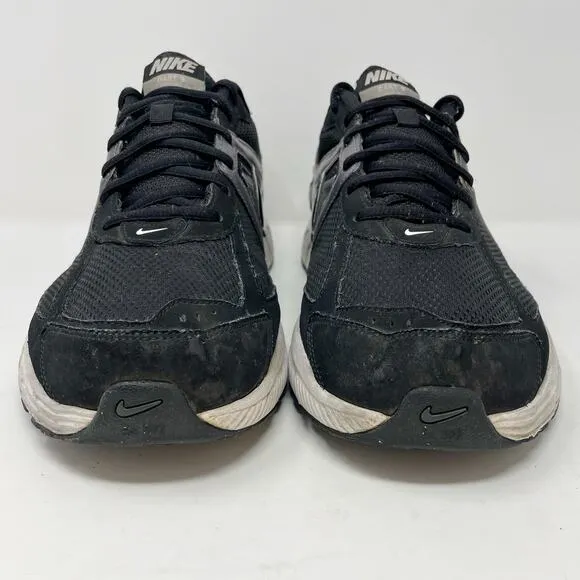 Nike Black Silver Dart 9 Running Shoes Mens Size 11