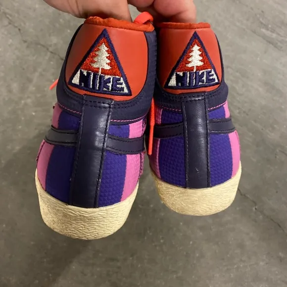 Nike Blazer Mid Premium Size 10 316959-551 Abyss Pink Fire Dragon Rare
