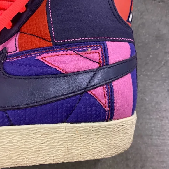 Nike Blazer Mid Premium Size 10 316959-551 Abyss Pink Fire Dragon Rare