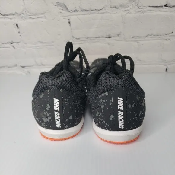 Nike Boys Zoom Rival D 10 907566-007 Black Running Cleats Shoes Sneaker Size 5.5