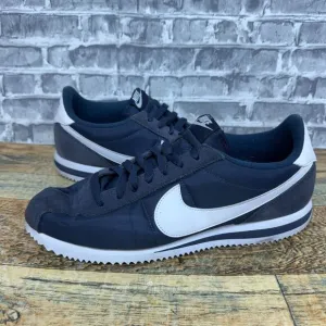 Nike Cortez Basic‎ Nylon Obsidian Running Shoes 819720-411 Mens Size 11 Rare