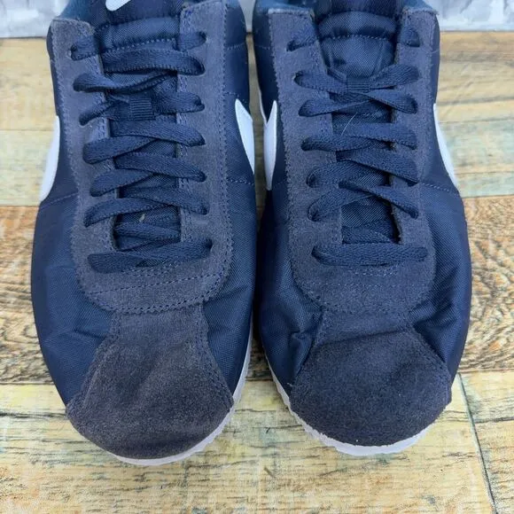 Nike Cortez Basic‎ Nylon Obsidian Running Shoes 819720-411 Mens Size 11 Rare