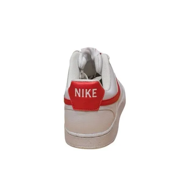 Nike Court Vision Low Next Nature Mens Size's Shoes White Picante Red DH2987-108