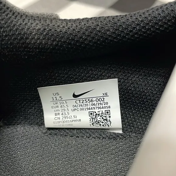 Nike Daybreak Type Black White CT2556-002 Running Shoes Lifestyle Sneakers 11.5