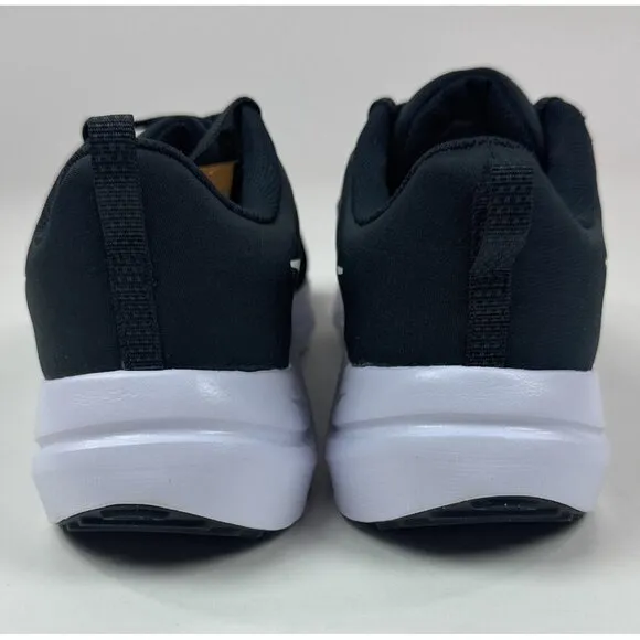 Nike Downshifter 12 Mens Black White Athletic Running Shoes Sneakers DD9293-001