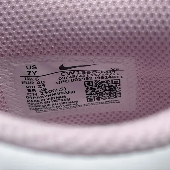 Nike Dunk Low GS Pink Foam Rose White
