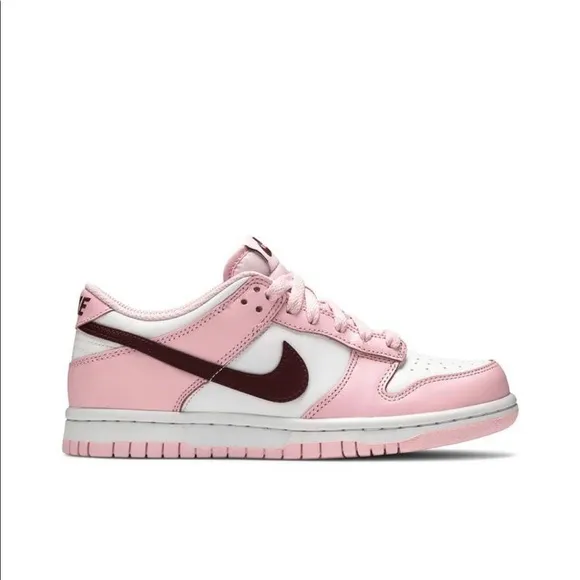 Nike Dunk Low GS Pink Foam Rose White