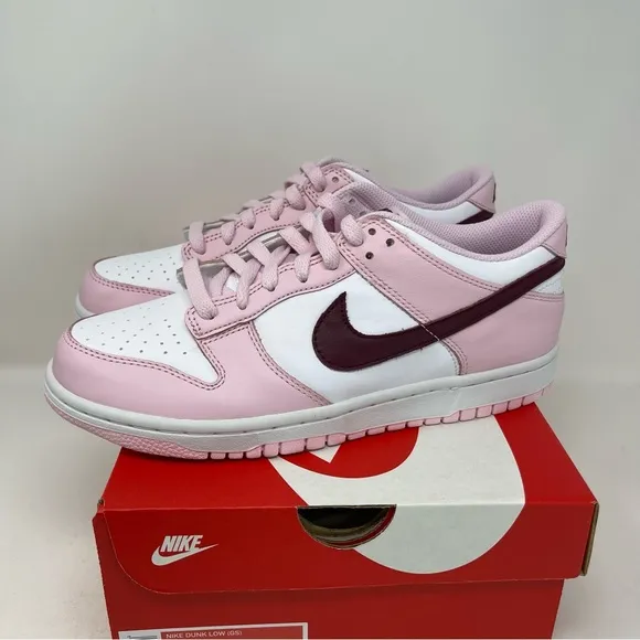 Nike Dunk Low GS Pink Foam Rose White