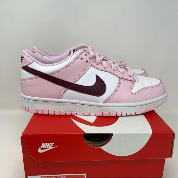 Nike Dunk Low GS Pink Foam Rose White