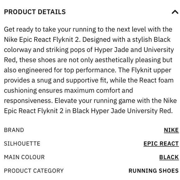 Nike Epic React Flyknit 2 black hyper jade university red running shoes