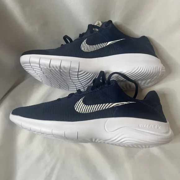 Nike Flex Experience Run 11.5 Running Shoes Navy Blue DD9284-400 New No Box
