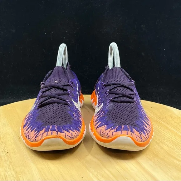 Nike Flyknit 3.0 Women’s Running Sneakers Orange/Purple Size 7