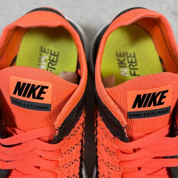 Nike Free 4.0 Flyknit Running Shoes - Women's Size 8