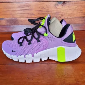 Nike Free Metcon 4 Low Shoes Women Sz‎ 6.5 Rush Fuchsia Volt CZ0596-501 New