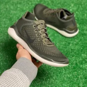 Nike Free Rn 2018 Low Mens Running Shoes Green 942836-300 NEW Multi Sz