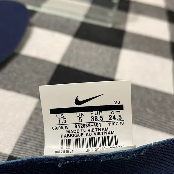 Nike Free Rn Flyknit 2018 Squadron Blue Pure Platinum Women's Shoes Sneakers 7.5