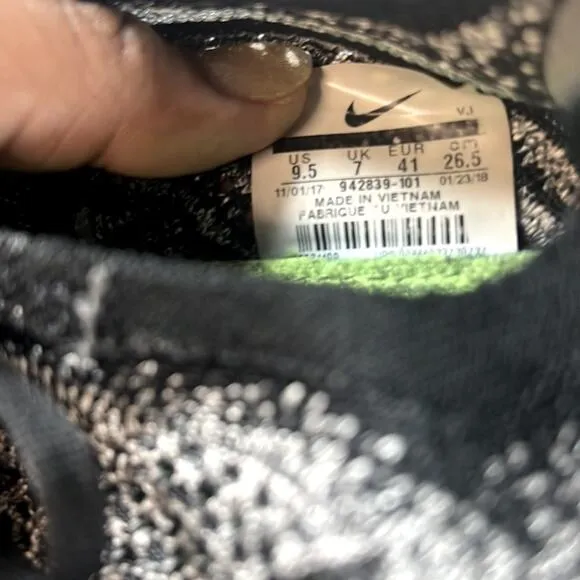 Nike Free Run 2018 Women's Running Shoes size 9.5
