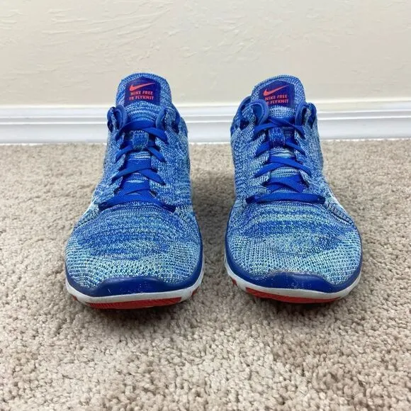 Nike Free TR Flyknit Running Shoes - Racer Blue