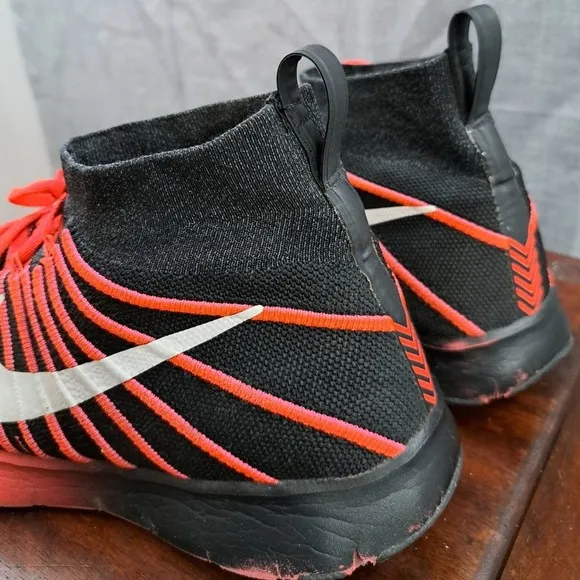 Nike Free Train Force Flyknit Men's Training Shoes Size 12 Crimson Red