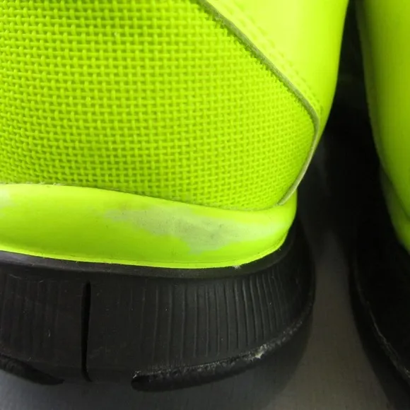 Nike‎ Free Trainer Running Shoes Men's Size 12.5 Athletic Sneakers Volt/Black
