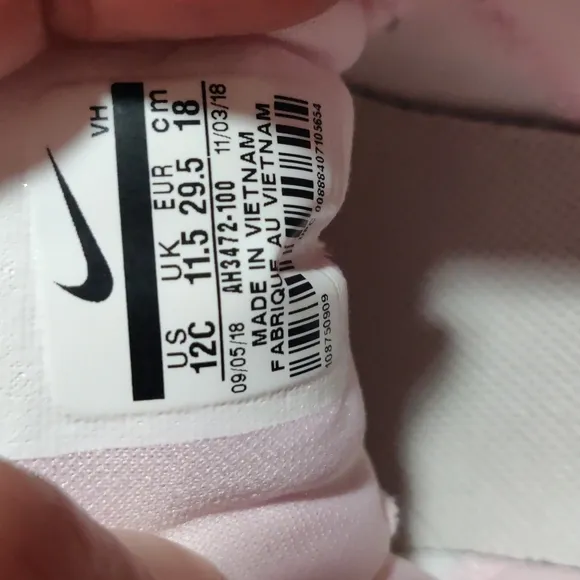 Nike Girls renew Rival running shoes 12c