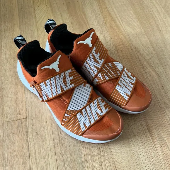 Nike Golf Air Zoom Gimme Texas Longhorns Size 8.5 FLAWED 880145-801 Orange White