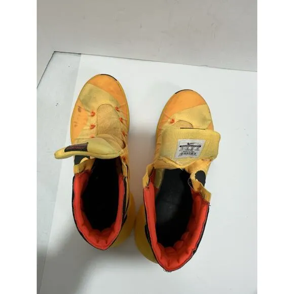 Nike Hyperdunk 2015 Bruce Lee Size 11 Yellow 749561-806 Shoe No Laces Stained**