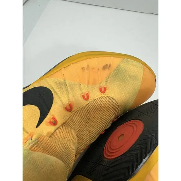 Nike Hyperdunk 2015 Bruce Lee Size 11 Yellow 749561-806 Shoe No Laces Stained**