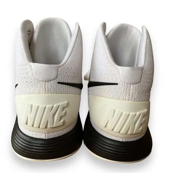 Nike Hyperdunk Shoes Sneakers‎ White Black Basketball Gym 942571-101 Size 17