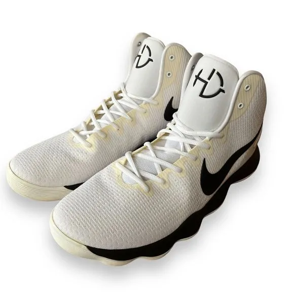 Nike Hyperdunk Shoes Sneakers‎ White Black Basketball Gym 942571-101 Size 17