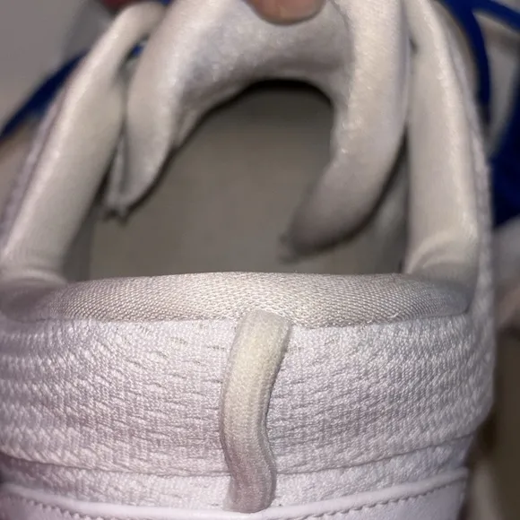 Nike Hyperdunk X Low TB White blue Basketball Shoes Size 15.5