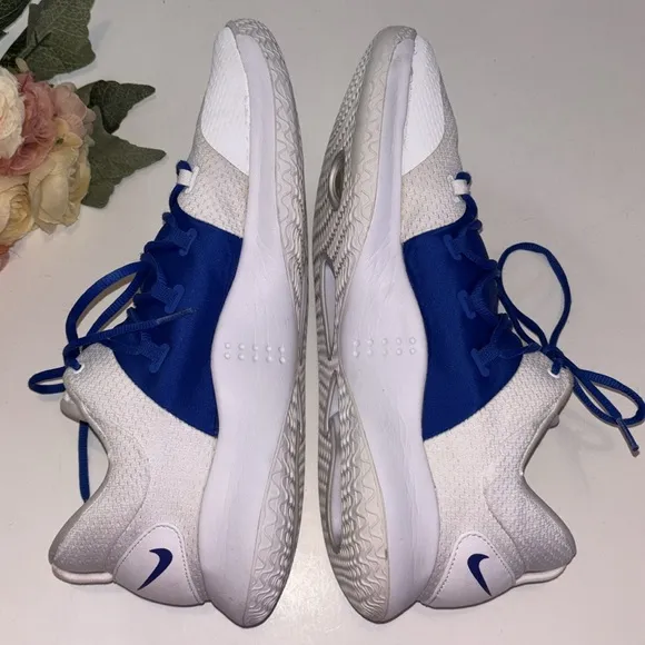 Nike Hyperdunk X Low TB White blue Basketball Shoes Size 15.5