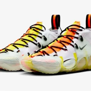 Nike ISPA axis Women's Athletic Shoes - White, Yellow, Orange