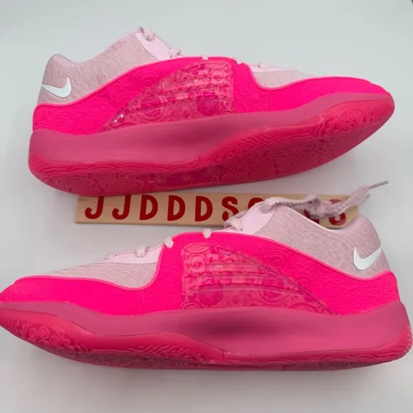 Nike KD 16 NRG Aunt Pearl Kay Yow Basketball Shoes Pink FN4929-600 Men’s Sizes