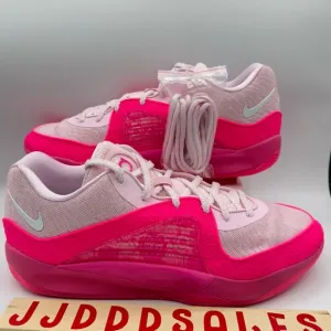 Nike KD 16 NRG Aunt Pearl Kay Yow Basketball Shoes Pink FN4929-600 Men’s Sizes