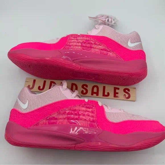 Nike KD 16 NRG Aunt Pearl Kay Yow Basketball Shoes Pink FN4929-600 Men’s Sizes