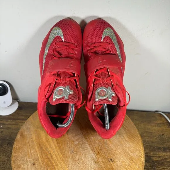 Nike KD VII 7 Global Games Red October Men's Size 11.5 Shoe 653996-660‎