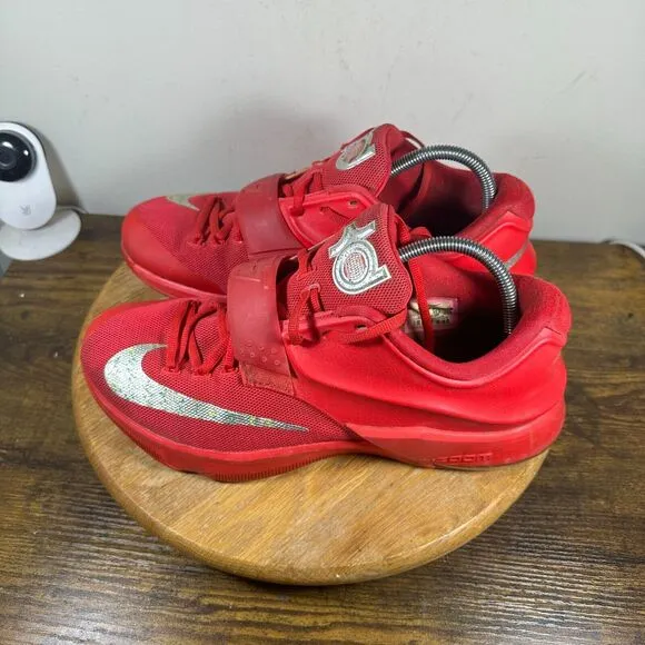 Nike KD VII 7 Global Games Red October Men's Size 11.5 Shoe 653996-660‎